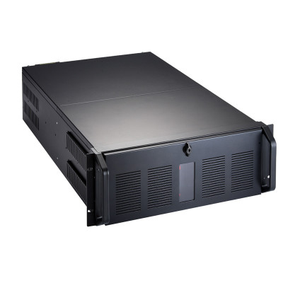 Axiomtek AX61492 4U 20-slot Rackmount chassis, three 5.25" and two 3.5" HDD drive bays